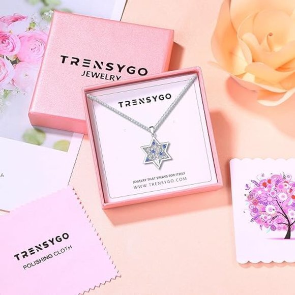 925 Sterling Silver Jewelry, Jewish Star Of David Jewelry, Tree Of Life Jewelry - Picture 5 of 7